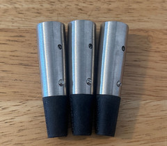 Three Brand New Switchcraft A3M Male XLR Connectors. 3 Pin Microphone / Audio.