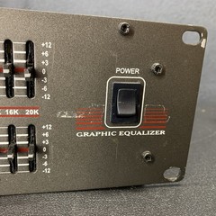DOD SR231QX Dual Channel 31-Band Graphic Equalizer Pro Audio Rackmount EQ TESTED