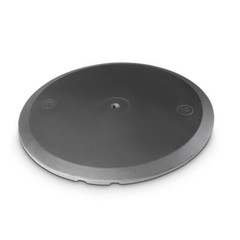 Gravity SSP WB SET 1 Loudspeaker Stand with Base and Cast Iron Weight Plate BLK