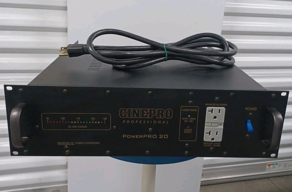 Cinepro PowerPro 20 Professional Balanced Power conditioner TESTED working !