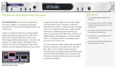 Airtools Symetrix 6200 Digital Mic Preamplifier Voice Speech Processor **READ**