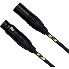 Mogami Gold Studio Neglex Quad XLR Female to XLR Male Microphone Cable – 15′
