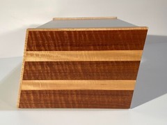 Handmade 4U Rack, 1 of 1, Leniture A-Series 2023 – Figured Mahogony S/N 1
