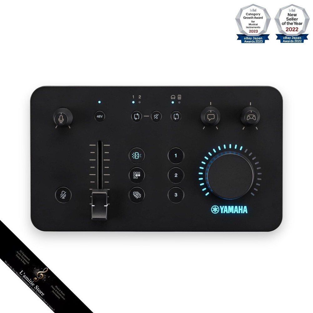 Yamaha ZG01 Audio Streaming Mixer Game Distribution Japan Console Tabletop Black