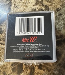 MicW i437L -Reference Microphone For Iphone And Ipad (Lightning Connector) Spec￼