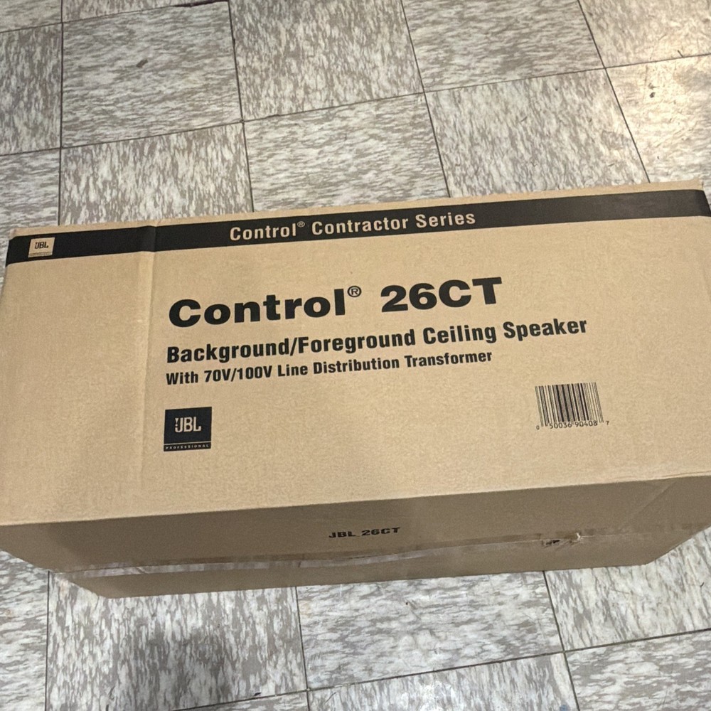 JBL Professional Control 26CT Ceiling Speaker Pair 70V/100V 6.5″ Coax 60W