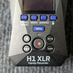 ZOOM H1 XLR Handy Recorder 32-Bit Float 2 XLR/TRS Inputs From Japan