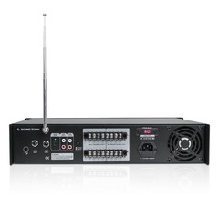 Sound Town 500W 3 Stereo or 6 Mono Zone Amplifier 70V/100V Bluetooth STCA500-63