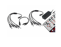 SHOCK ELECTRONIX SE350-JUG 8-Way Power Cable+9V FOR KORG Volca BASS Sample BEAT