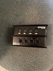 Talent K9-RX4 4 Channel Cat5 XLR Talent K9-TX4 4 Channel Cat5 XLR Snake Box