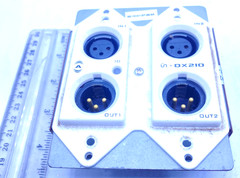 Atterotech Network Audio Wall Plate Interface unDX2IO FOR PARTS