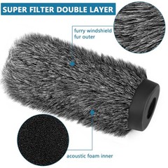 Deadcat Windscreen for Rode NTG3 NTG2 Sennheiser MKH416 Sony ECM 680s
