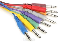 Hosa CSS-801 8-channel 1/4″ TRS Male Snake – 3.3′