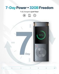 iFLYTEK Offline Voice Recorder with Playback, Secure Digital Recorder with AI…
