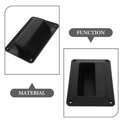 Artibetter Side Carry Handle 2 Pack 5.51X3.74 Inch Recessed Portable Speaker