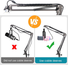 Boom Arm Compatible with Fifine Dynamic Microphone (AM8), Mic Arm for Fifne X…