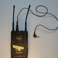 Sony UTX-B2 and URX-P2 Wireless Lavalier Mic Transmitter Receiver + Free Ship