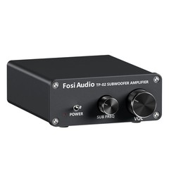 Fosi Audio TP-02 Subwoofer Amplifier Home Audio Mini Bass Amp Mono 220W