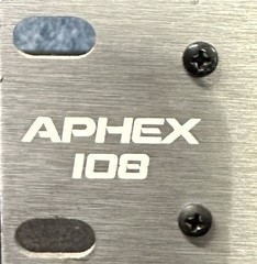Aphex 108 Easyrider 2-Channel Automatic Compressor Rack Mount 1U Not Tested