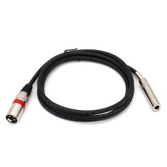 5FT/1.5M 1/4 Inch 6.35mm Female To 3Pin XLR Male Interconnect Cable Adapter