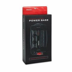 D’Addario PW-TGPB-01 Tour-Grade Power Base 8-Outlet Surge Protector w/ 6′ Cable