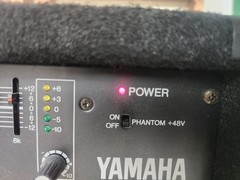 YAMAHA EMX640 Powered Mixer 6-Channel Dual Amplifier Digital Effects EMX 640