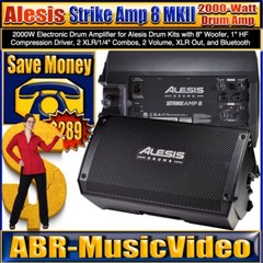 Alesis Nitro Amp Drum Monitor/ 1 Year Manufacture Warranty