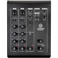 Harbinger M100BT Portable PA with Bluetooth and Custom Carry Bags 8″ Mains