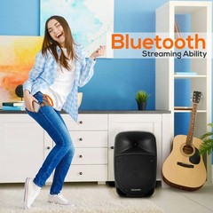Bocinas 1000W Bluetooth Recargable Portátil Con Micrófono Inalámbrico En Oferta