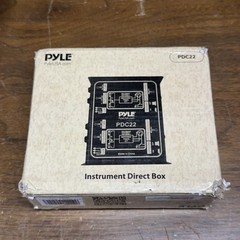 PYLE PDC22 Premium Direct Injection Audio Box Passive DI Unit Hum Eliminator