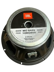 JBL Selenium 10MG600-4R 10″ Mid-Bass Woofer 600 Watts 4 Ohms Open Box