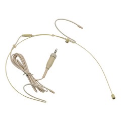 Microphone Headset Mic Headworn Earset 3.5mm Screw Lock for Sennheiser Wireless