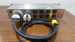 Power Distro 30A/120V Rackmount PDU. Comes with 30A Twistlock input connector.