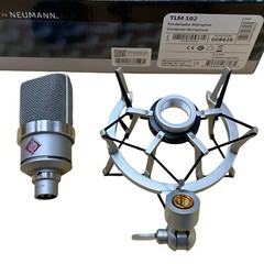 TLM 102 Neumann Large Diaphragm Condenser Microphone NEW Studio Set Shockmount