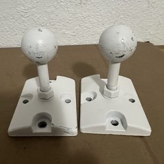 Pair Of JBL 179-00002-00 179-00002-01 Ball Mounts for Control 25 and 28 Speakers