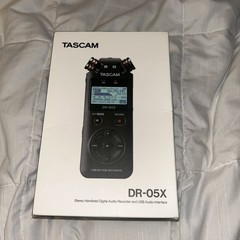 TASCAM DR-05 Version 2 Stereo Linear PCM Handy Recorder With Attachments