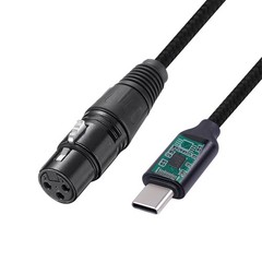 USB-C Audio Cable Audio Cable Male To 3Pin XLR Female SNR 82 DB SSS1530A