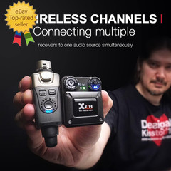 U4 Wireless In-Ear Monitor System Set with Transmitter and Receiver (One Receive