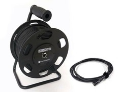 200′ PhantomCat Shielded Tactical Cat5e +15′ Cable on Reel – Ethercon Compatible