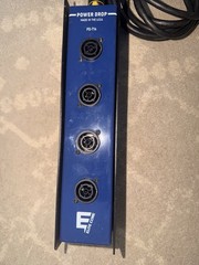 Elite Core Stage Power Drop Box True-1 Thu Inputs to 4 True-1 Female Connectors