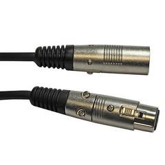 5PACK 15ft foot premium shielded 3pin xlr male female cable DMX cord 20ga gauge