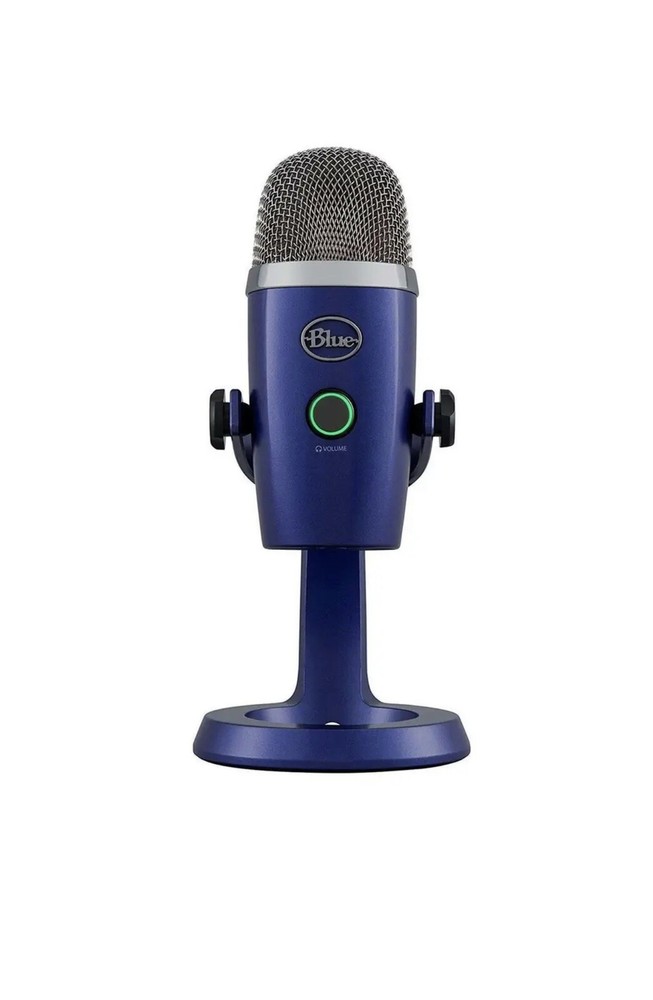 Blue Microphones Yeti Nano Premium USB Condenser Microphone, Vivid Blue