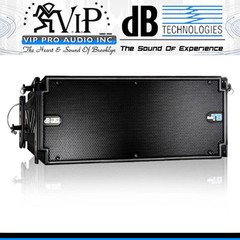 DB Technologies DVA T8 3-Way Active Line Array 8″ Woofer /6.5″ Mid/1″ Horn 1400W