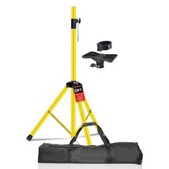 5 Core Speaker Stand Min Height- 40 Inches Max 72 Inches, Yellow