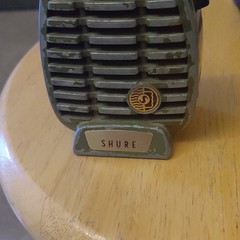 Shure 55 Green Vintage Style Wired Dynamic Microphone Dynamic Transducer