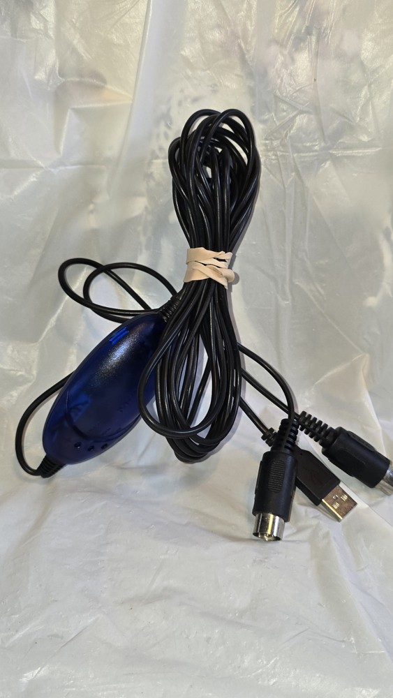 M-Audio MidiSport Uno USB to MIDI IN & OUT Adapter (Please Read) Untested