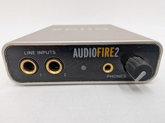 Echo AudioFire2 Audio Interface – Analog TRS, FireWire, MIDI – Mac OSX NO CABLES