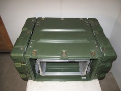 Rackmount 05U x25 Hardigg Mid Rail Wheel Plate Shock Mount 19″ Pelican 80-100 lb