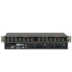 MICNAUX Audio Compressor, Professional Dual-Channel Black Dynamic