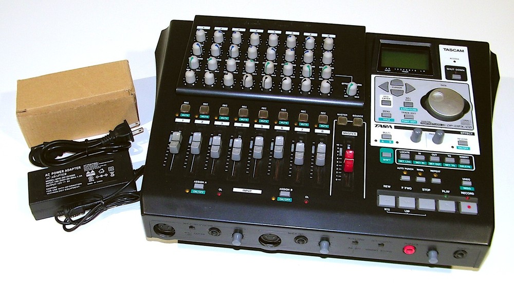 🔥【PRO SERVICED】Tascam DP-01FX/CD Portastudio 8-Track Mixer/CD Burner!💥GUARANTY